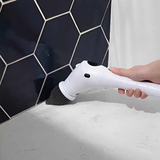 Brosse rotative nettoyage multifonction avec têtes interchangeable