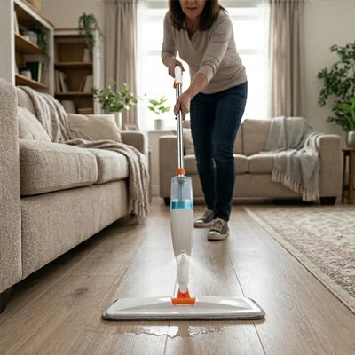 Balai serpillère spray avec vaporisateur intégré