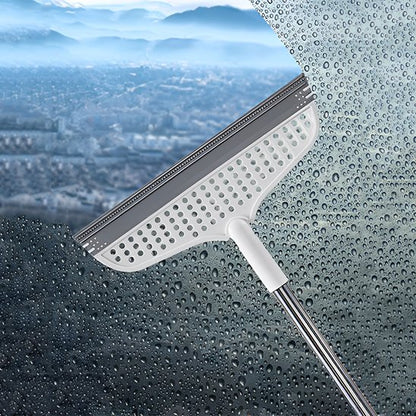 Balai raclette polyvalent pour vitres et surfaces extérieures