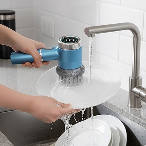 4 têtes interchangeables de la brosse électrique PowerClean