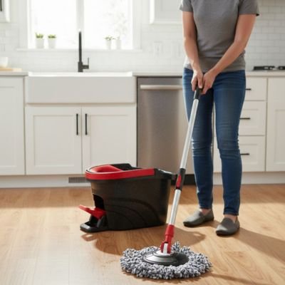 Tête microfibre ultra-absorbante serpillère
