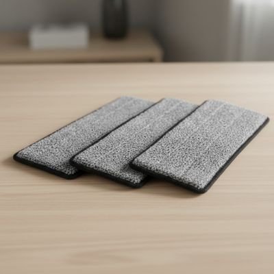 Pad microfibre réutilisable lavable en machine