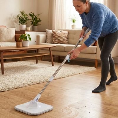Serpillère microfibre lavable en machine